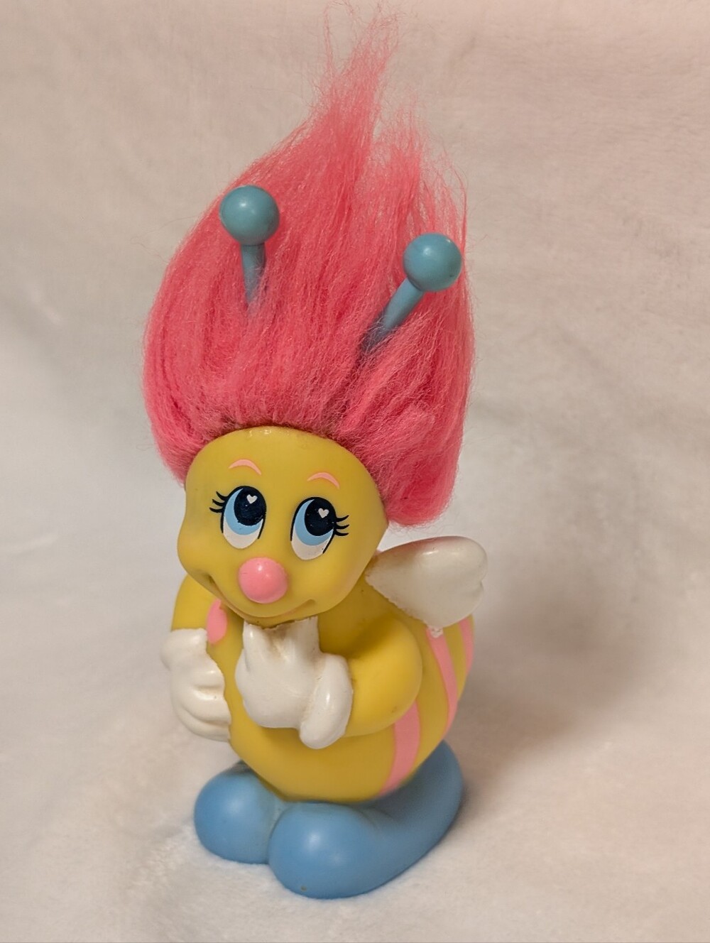 Vintage Playskool Snugglebumms Snugglepets, Button the Bee, 1985